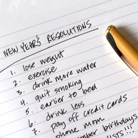 New Year's Resolutions List