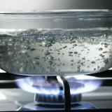 boiling water